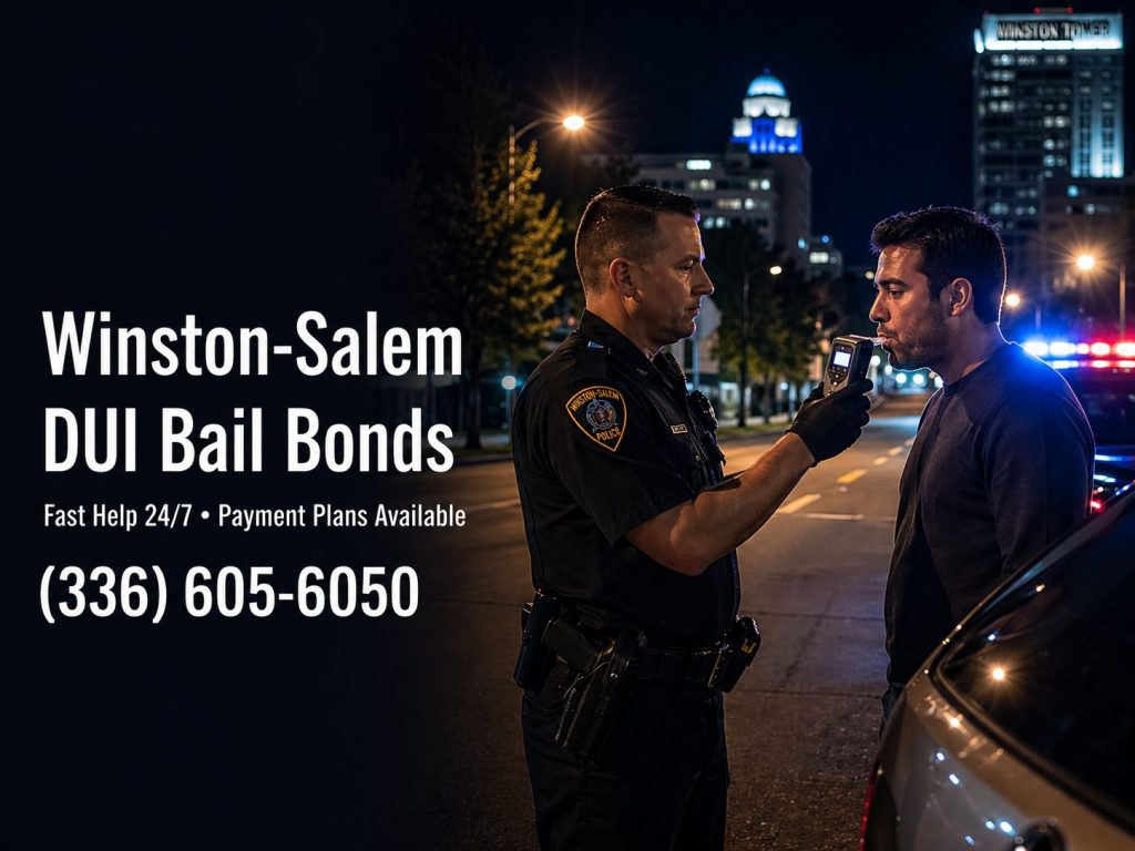 Winston-Salem DUI Bail Bonds