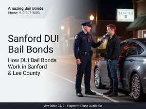 how dui bail bonds work in Sanford