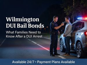 DUI in Wilmington posting bond 